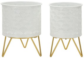 Vázatartó carly készlet 2 db ø 16x20-13x20cm