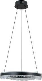 Italux Morte PND-34535-M-BK Függőlámpa 1x40W/LED IP20