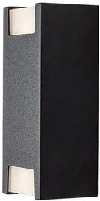 RÁBALUX 77055 CERNON Modern Kültéri Fali Lámpa Fekete GU10 IP44