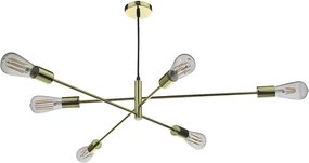 Dar Lighting ALANA ALA0635 Függőlámpa 6x60W/E27 IP20