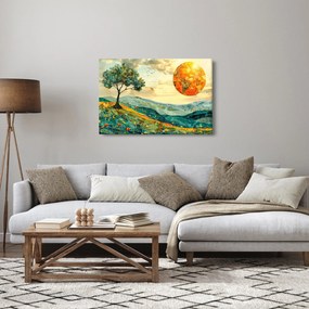 Kép - Tájkép illusztráció (90x60 cm)