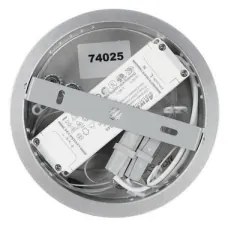 Leuchten Direkt 11525-21 - LED Csillár zsinóron CIRCLE 1xLED/15W/230V + LED/25W