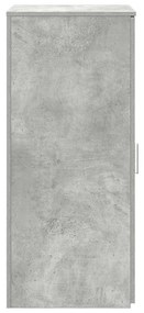 tároló szekrény betonszürke 50x45x103,5 cm szerelt fa