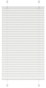 pliszírozott redőny Fehér 70x100 cm szövetszélesség 69,4 cm
