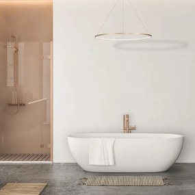 LED csillár SATURNO LED/65W/230V, 120 cm, IP44, arany