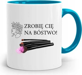 Kék Bögre Kozmetikusnak Ajándékba Készítek fényképes nyomattal