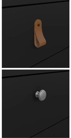 Real éjjeliszekrény, fekete