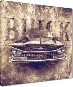 Vászonkép 60x60 Buick szépia grafika
