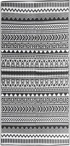 vidaXL kültéri szőnyeg ARAKIL fekete 80x150 cm PP
