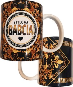 Stílusos nagymama feliratos bögre 330 ml