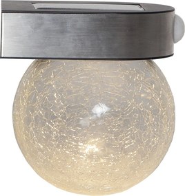 Glory kültéri fali napelemes LED lámpa, magasság 14,5 cm - Star Trading