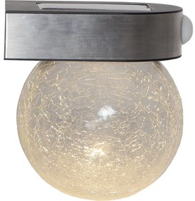 Glory kültéri fali napelemes LED lámpa, magasság 14,5 cm - Star Trading