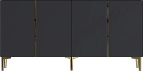 Poli 150 - Anthracite, Gold