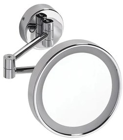 Kozmetikai tükör 22x20 cm ezüst