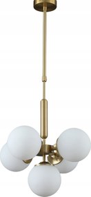 Függőlámpa Mennyezeti Csillár Gömbök arany Modern Led tej