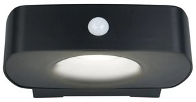 Napelemes LED fali kültéri lámpa (magasság 6 cm) Bilbao – Trio