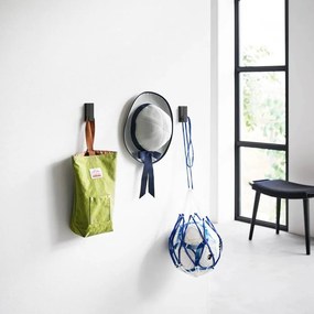 Fekete fali fém akasztó szett 3 db-os Tower – YAMAZAKI