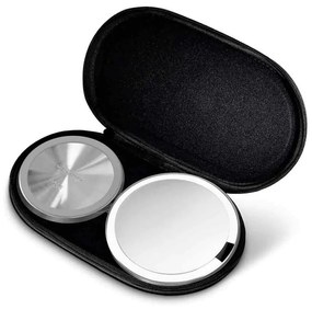 Kozmetikai tükör világítással-nagyítós (tízszeres) ø 12 cm Travel – simplehuman