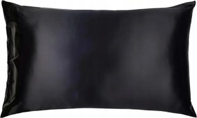 Selyem párnahuzat Fekete 50 x 70 cm – Luxus alvás és bőrápolás