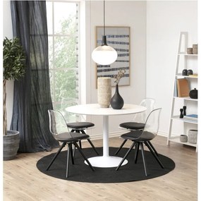 Ibiza fehér kerek étkezőasztal, ⌀ 110 cm - Actona