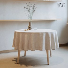 Len asztalterítő ø 230 cm – Linen Tales