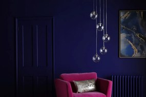 Dar Lighting modern függeszték federico csiszolt króm darfed0550-12