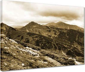 Vászonkép 40x30 Tátra Lengyel hegyek Kilátás