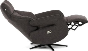 Elektromos relax fotel barna szövet TV-B3973 BR2