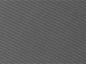 Sötétszürke kordbársony kanapé 242 cm Giorgia – Bobochic Paris