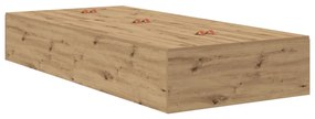 Tároló Ágykeret Artisan Oak 100x200 cm