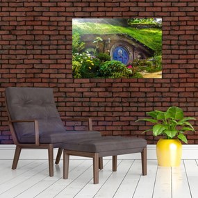 Kép - Hobbitfalva (90x60 cm)