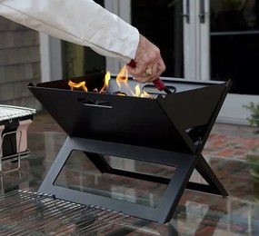 Összecsukható faszenes grill bőröndben - BBQcase