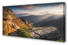 Canvas képek Mountain Sunrise 100x50 cm