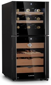 Klarstein El Dorado 89, humidor és borhűtő, 89 liter, érintőképernyő, LED