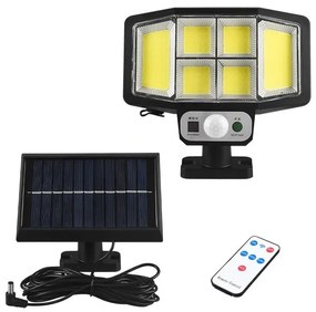 Napelemes lámpa PIR mozgásérzékelővel - 146 COB