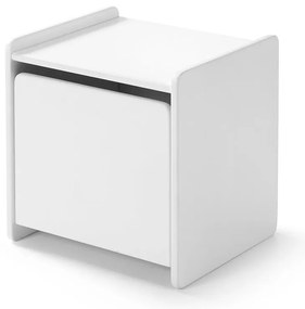 Kiddy fehér gyerek éjjeliszekrény - Vipack