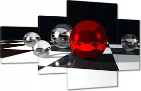 Képek 130x80 Golyók a rácson