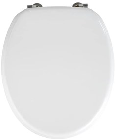 WENKO 154008100-WC ülőke VALENCIA 43x36 cm fehér/ezüst 154008100