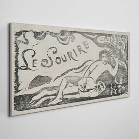 Vászonkép Le Souraire Gauguin