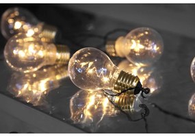 Glow fehér LED fényfüzér, hosszúság 1 m - Star Trading