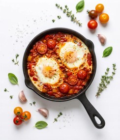 Öntöttvas Serpenyő Ø15cm Öntvény Gáztűzhelyekhez