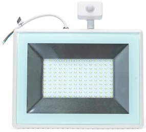 Aigostar - LED Reflektor érzékelővel LED/100W/230V 6400K IP65 fehér