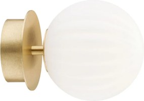 ARGON 8504 PALOMA Glamour Mennyezeti Lámpa Opál Szőnyeg, Csiszolt Sárgaréz E14 IP20