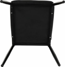 Étkező szék, sotétszürke/fekete, ENRA