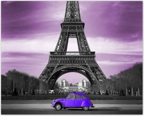 Poszterek 50x40 Lila égbolt