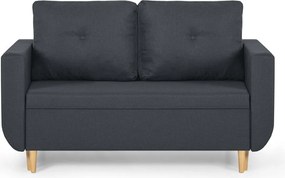 DORIS Kétszemélyes kinyitható kanapé Szürke