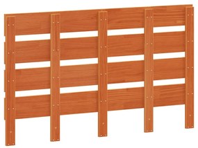 viaszbarna tömör fenyőfa fejtámla 120 cm