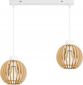 Függő Lámpa Túlnyúló mennyezeti csillár Loft Fa 2