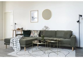 Madrid tükör alumínium, sárgaréz hatású, ø60 cm