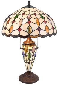 Tiffany asztali lámpa félgömb Ø 40*60 CM